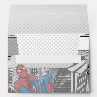 Marvel | Spiderman - Birthday Envelope | Zazzle