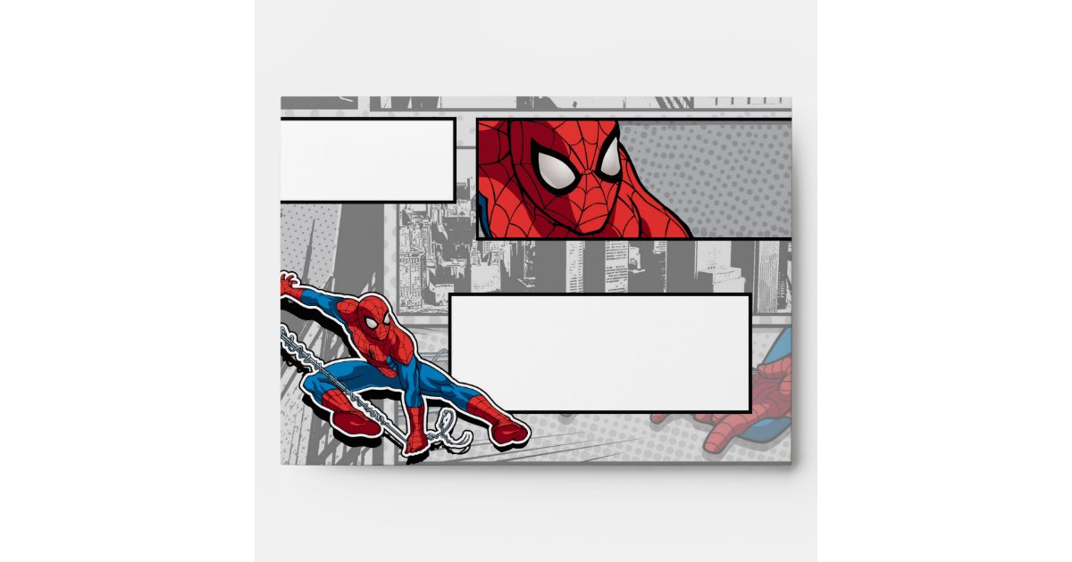 Marvel | Spiderman - Birthday Envelope | Zazzle