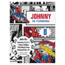 Marvel | Spiderman - Birthday Invitation