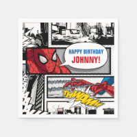 Marvel | Spiderman - Birthday Napkin