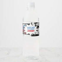 Marvel | Spiderman - Birthday Water Bottle Label