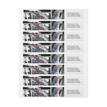 Marvel | Spiderman - Birthday Wrap Around Label