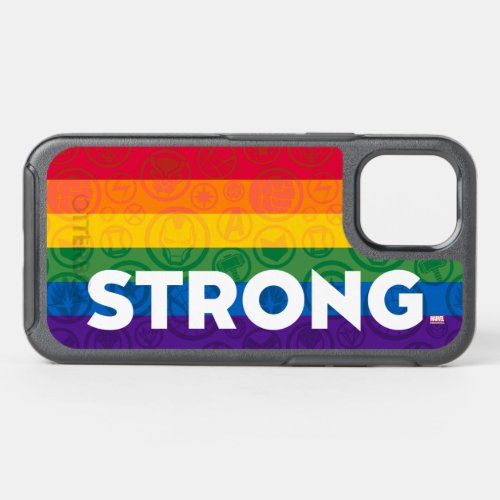 Marvel Super Hero Strong Rainbow Brick OtterBox Symmetry iPhone 12 Case