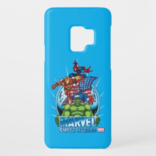 Marvel Super Heroes Character Video Game Sprites Case_Mate Samsung Galaxy S9 Case