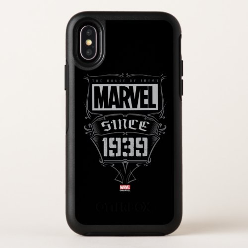 Marvel The House of Ideas Since 1939 OtterBox Symmetry iPhone X Case