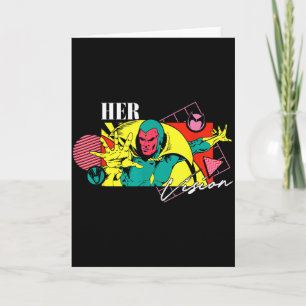 Marvel Valentines Day 90s Couples Matching Her Vis Card