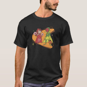Marvel WandaVision Scarlet Witch Vision Retro 50s T-Shirt
