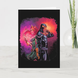 Marvel X-men Cyclops &amp; Jean Grey Variant Valen Card
