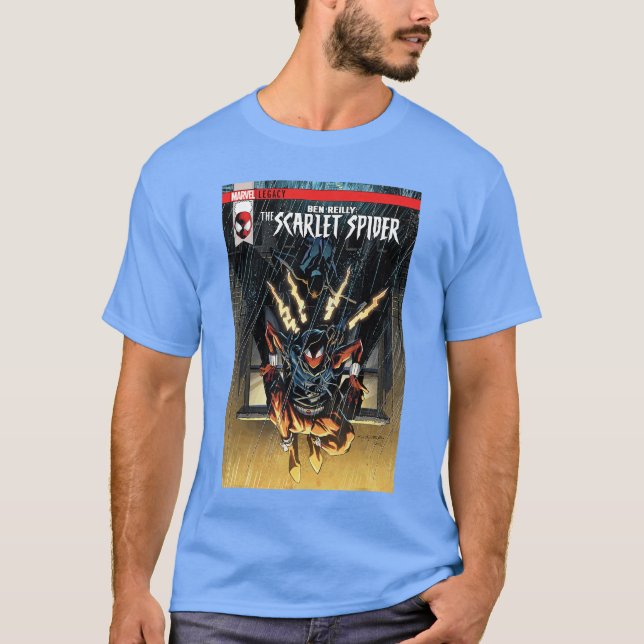 Marvelhe Scarlett Spider Sensesingle Comic Cover f T-Shirt (Front)