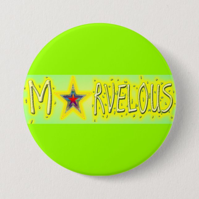 Marvelous Button (Front)