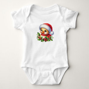 Marvelous Christmas Duck Baby Bodysuit