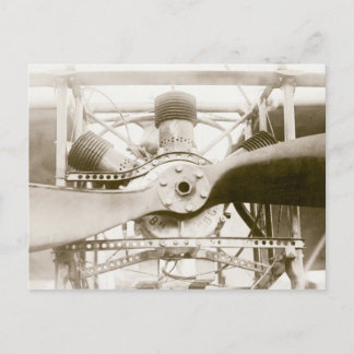 Marvelous Flying Machine Postcard
