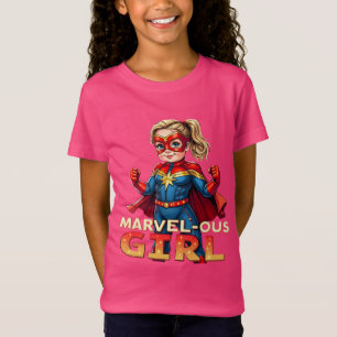 Marvelous Girl: Confident, Cute & Strong T-Shirt