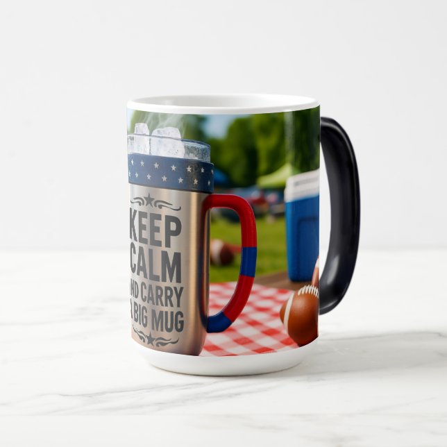 Marvelous Heat-Change Mug 11/15oz White Magic Mug (Front Right)