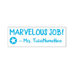 [ Thumbnail: "Marvelous Job!" Commendation Rubber Stamp ]
