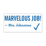 [ Thumbnail: "Marvelous Job!" Grading Rubber Stamp ]