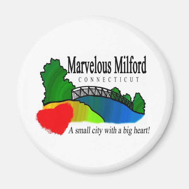 Marvelous Milford Magnet (Front)