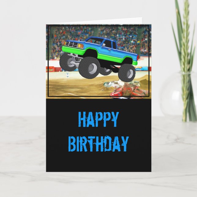 Marvelous Monster Truck in the Arena Card (Front)