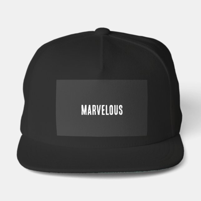 MARVELOUS SNAP BACK HAT (Front)