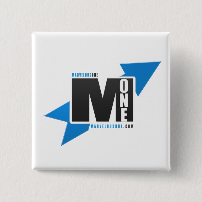 MarvelousOne.com Arrow Button (Front)