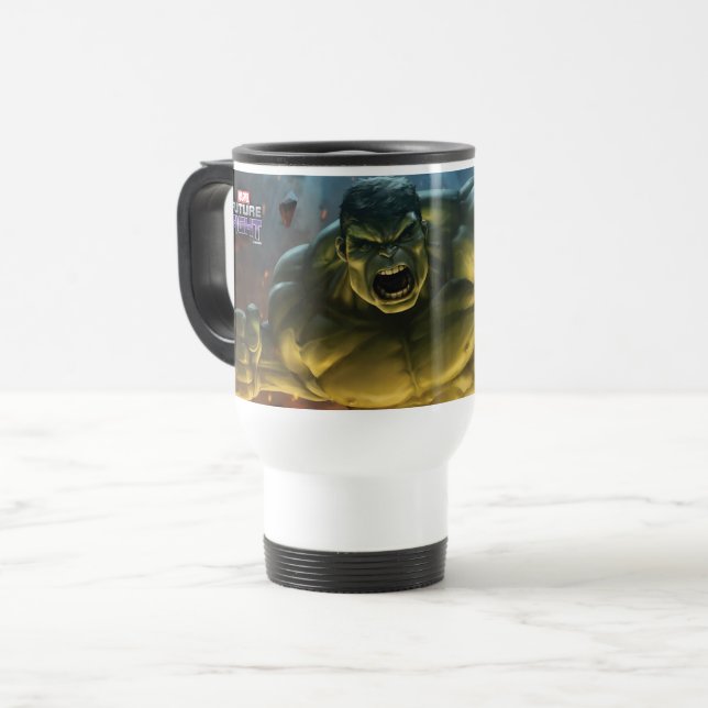 Marvel's Future Fight | Hulk Roar Travel Mug (Front Left)