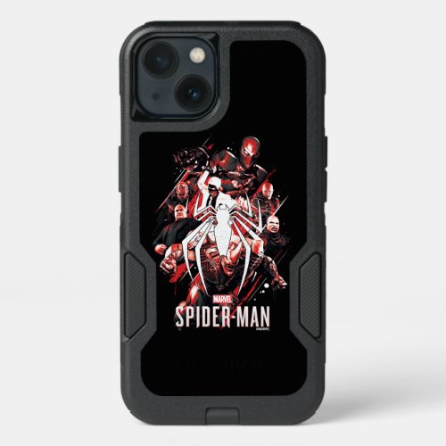 Marvels Spider_Man  Bad Guys In Spideys Head iPhone 13 Case