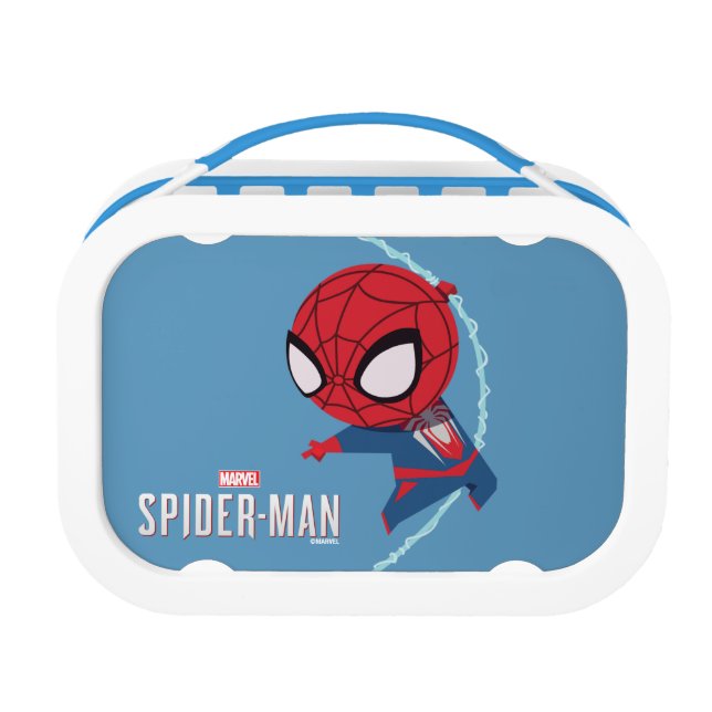Marvel's Spider-Man | Cartoon Spidey Swinging Lunch Box (Front)