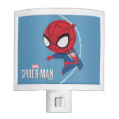Marvel's Spider-Man | Cartoon Spidey Swinging Night Light (Front)