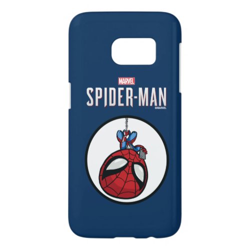 Marvels Spider_Man  Cartoon Spidey Upside Down Samsung Galaxy S7 Case