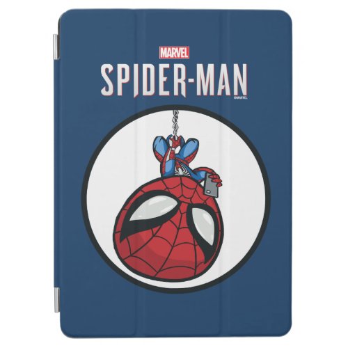 Marvels Spider_Man  Cartoon Spidey Upside Down iPad Air Cover