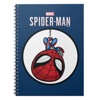 Marvel's Spider-man | Cartoon Spidey Upside Down Notebook by spidermanclassics at Zazzle