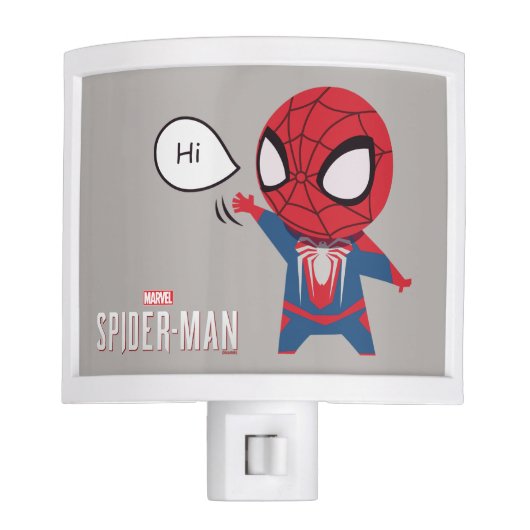 Marvel's Spider-Man | Cartoon Spidey Wave Night Light (Front)