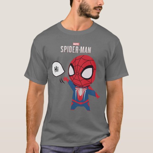 Marvels Spider_Man  Cartoon Spidey Wave T_Shirt