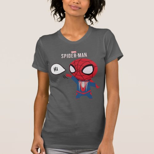 Marvels Spider_Man  Cartoon Spidey Wave T_Shirt