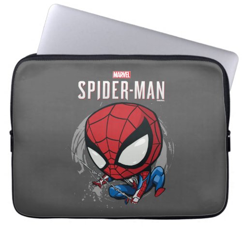 Marvels Spider_Man  Cartoon Spidey Web Swing Laptop Sleeve