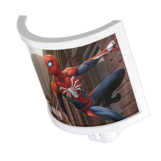 Marvel's Spider-Man | Hanging On Wall Pose Night Light (Angled)
