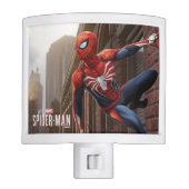 Marvel's Spider-Man | Hanging On Wall Pose Night Light (Front)