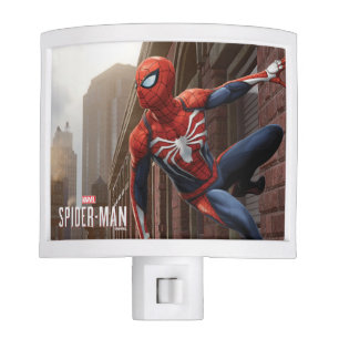 Marvel's Spider-Man   Hanging On Wall Pose Night Light