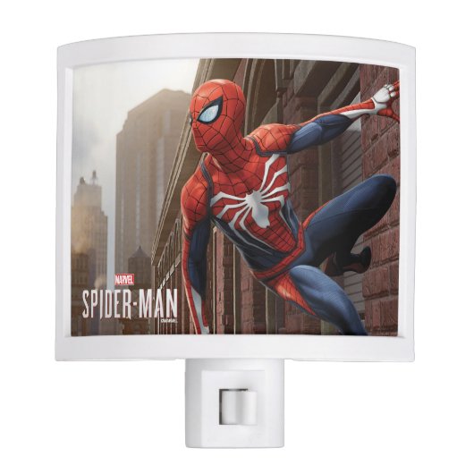 Marvel's Spider-Man | Hanging On Wall Pose Night Light (Front)