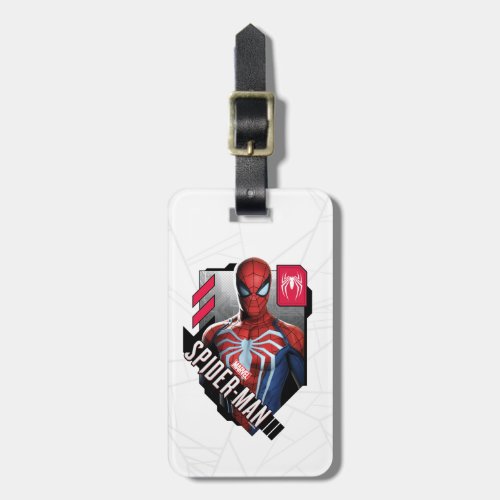 Marvels Spider_Man  Hi_Tech Character Badge Luggage Tag