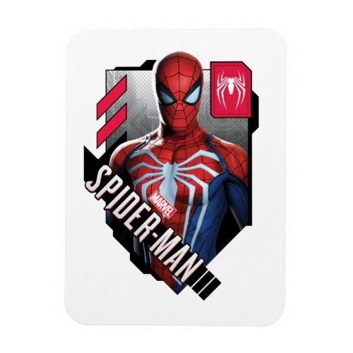 Marvels Spider_Man  Hi_Tech Character Badge Magnet