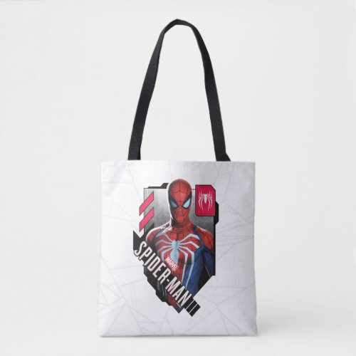 Marvels Spider_Man  Hi_Tech Character Badge Tote Bag