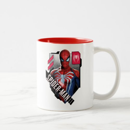 Marvels Spider_Man  Hi_Tech Character Badge Two_Tone Coffee Mug