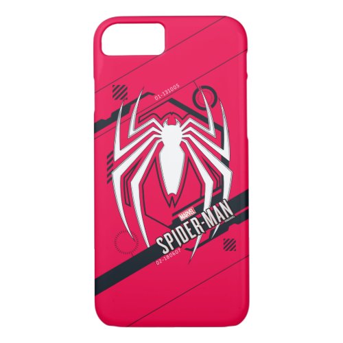 Marvels Spider_Man  Hi_Tech Spider Graphic iPhone 87 Case