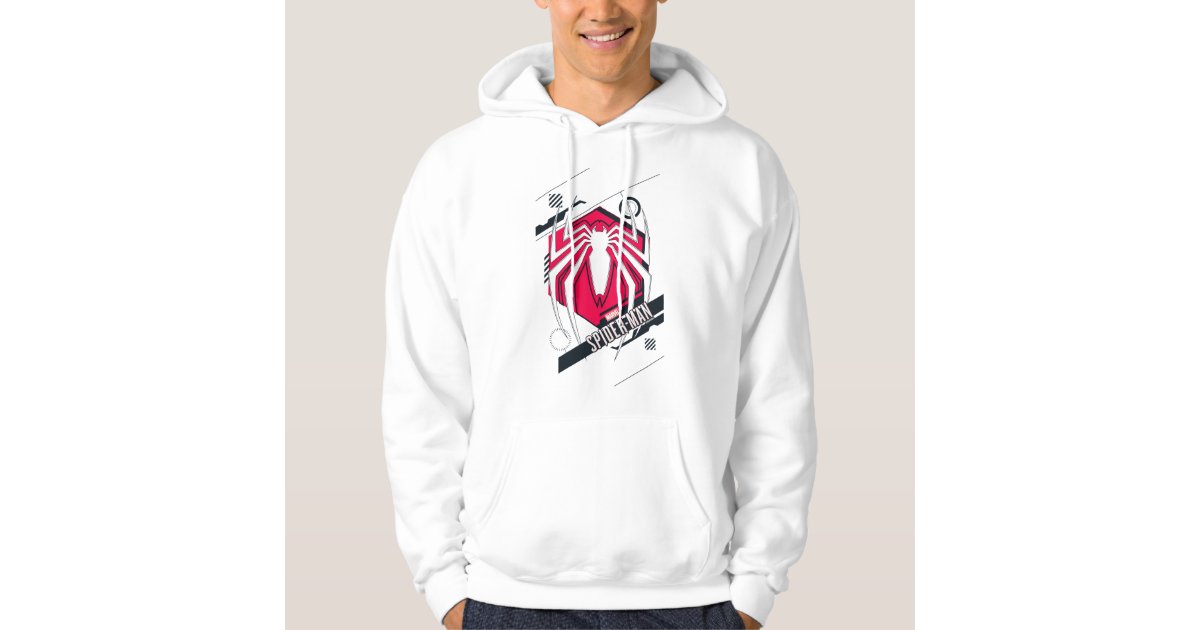 Spider-Man, High-Tech Circuit Character Art Hoodie