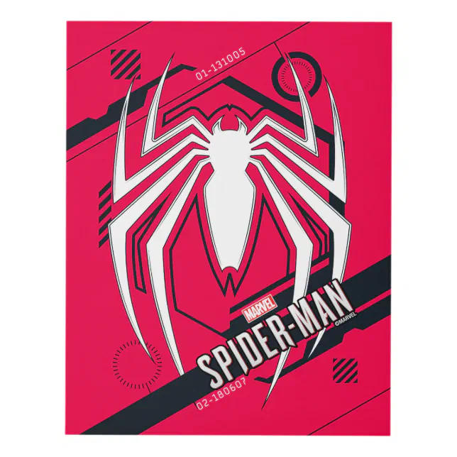 Spider Man Incel Panel Marvel's Spider-Man | Hi-Tech Spider Graphic Panel Wall Art | Zazzle