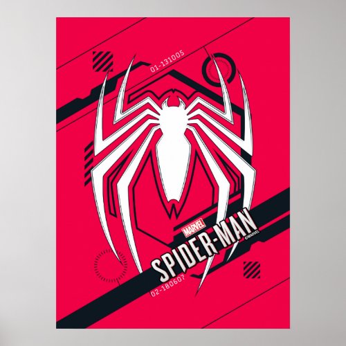 Marvels Spider_Man  Hi_Tech Spider Graphic Poster