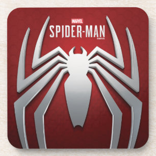 Marvel's Spider-Man   Metal Spider Emblem Beverage Coaster