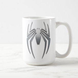 Marvel's Spider-Man Metal Spider Emblem Coffee Mug