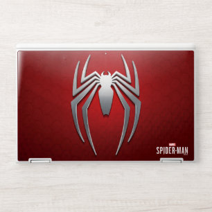Marvel's Spider-Man Metal Spider Emblem HP Laptop Skin